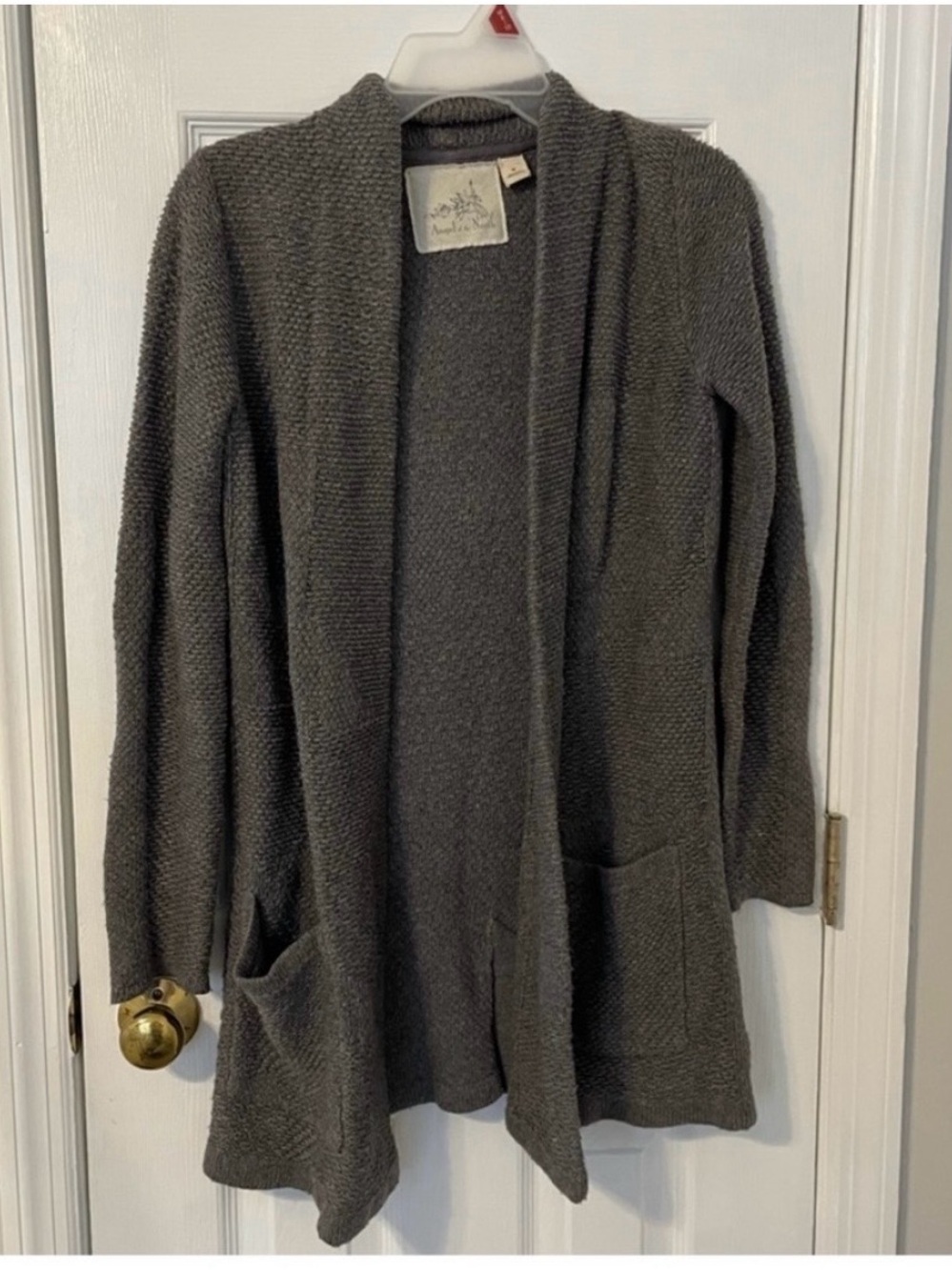 Gray Angel of the North Cardigan
